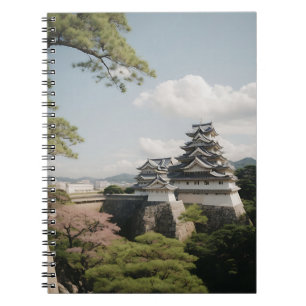 Himeji Castle Majestic Fortress Japanese History Notebook