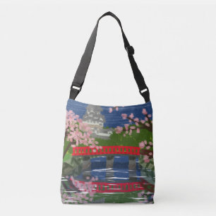 Himeji Castle River Crossbody Bag