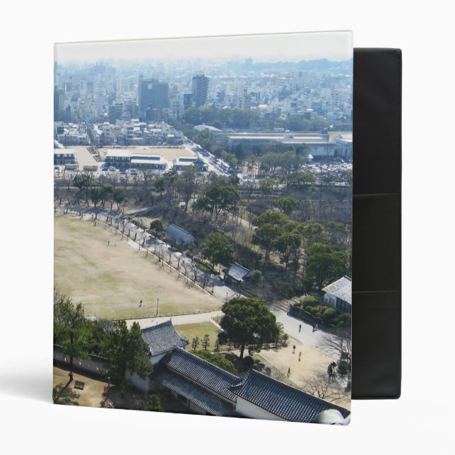 Himeji, Japan (View from atop castle) Binder (Front/Inside)