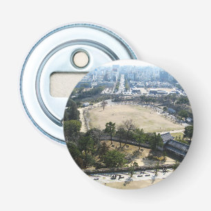 Himeji, Japan (View from atop castle) Bottle Opener