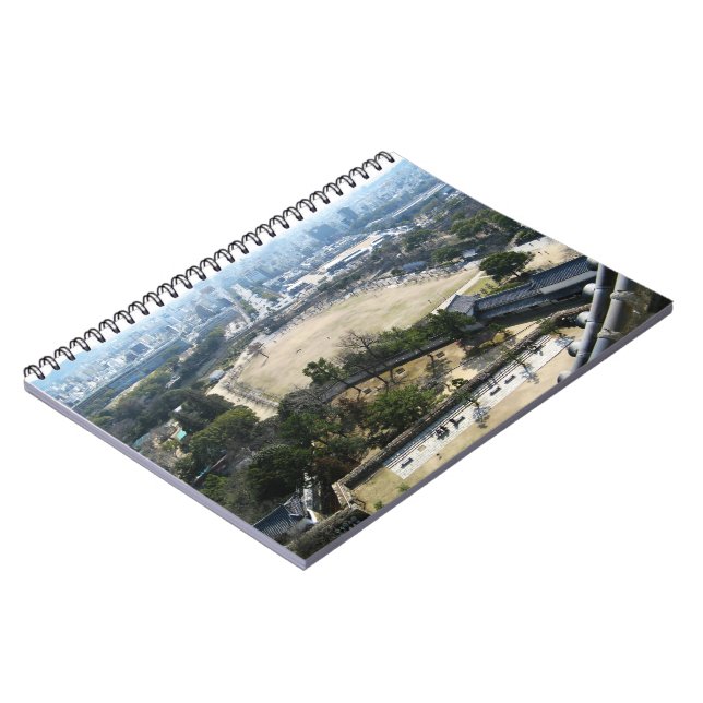 Himeji, Japan (View from atop castle) Notebook (Left Side)