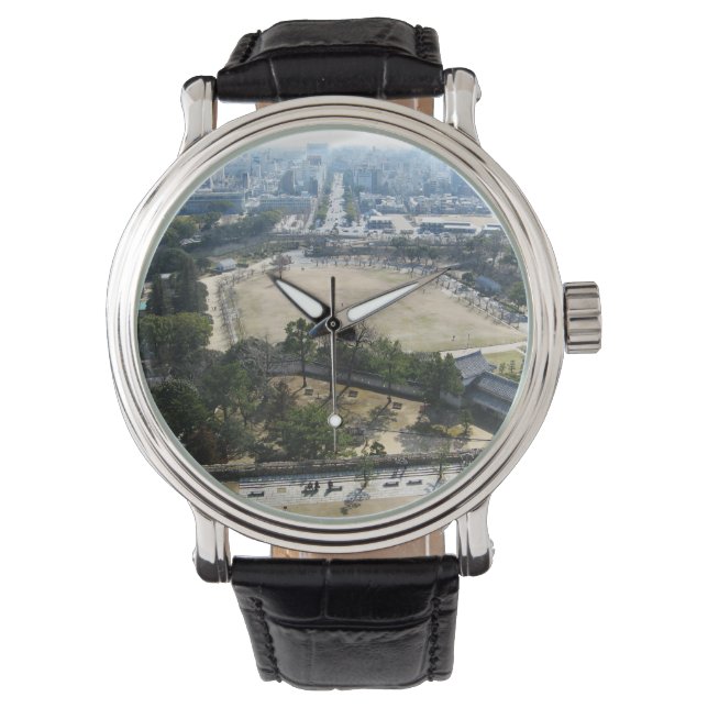 Himeji, Japan (View from atop castle) Watch (Front)