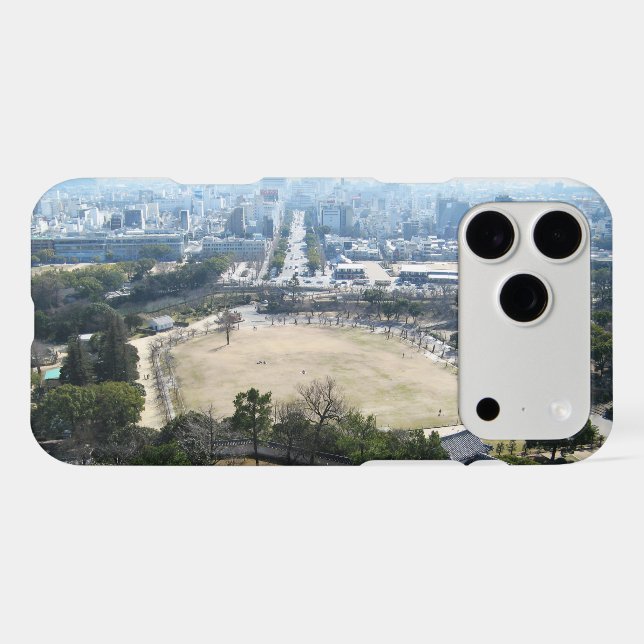 Himeji, Japon (Vue du château haut) (Verso (Horizontal))