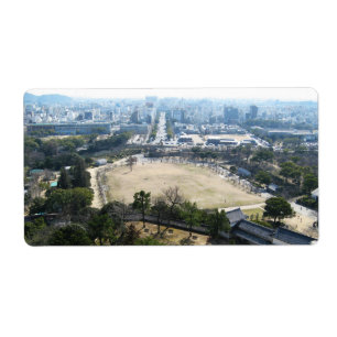 Himeji, Japon (Vue du château haut)