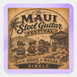HIMELE Autocollant Little Hawaiʻi — Festival de Ma