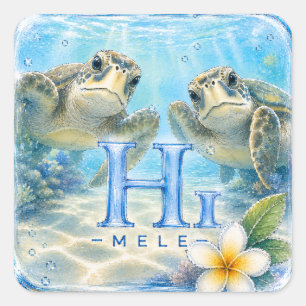 HIMELE Autocollant Little Hawaiʻi — Honu
