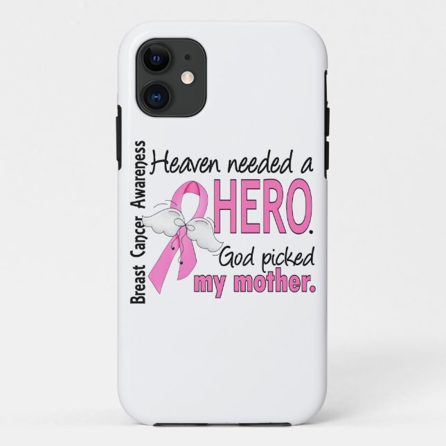 Himmel benötigte einen Held-Mutter-Brustkrebs Case-Mate iPhone Case (Back)