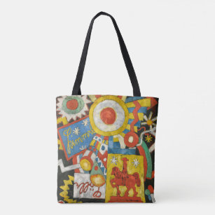 Himmel by Marsden Hartley, Vintage Expressionism Tote Bag