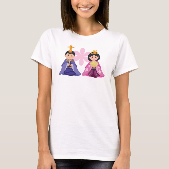 Hina Matsuri Dolls T-Shirt (Front)