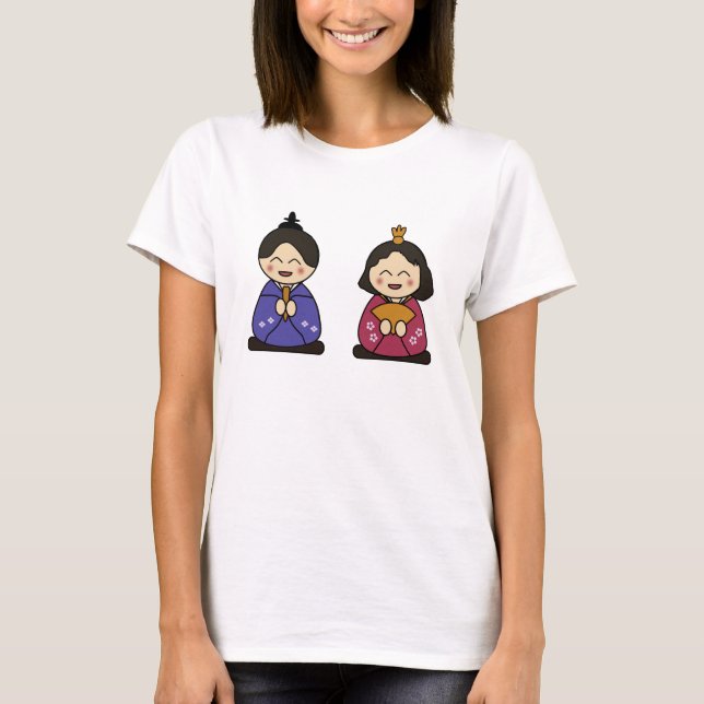 Hina Ningyo Hinamatsuri T-Shirt (Front)