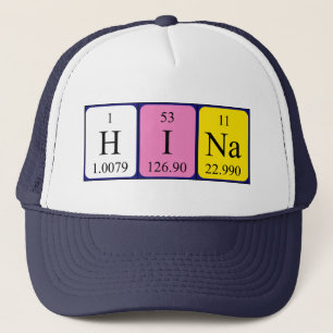 Hina periodic table name hat