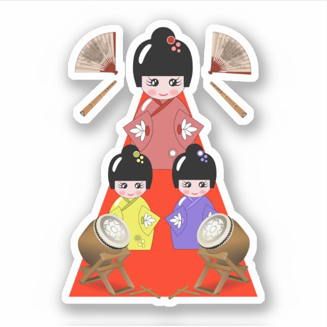 Hinamatsuri, Girls Day Japanese Doll  (Front)