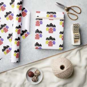 Hinamatsuri, Girls Day Japanese Doll  Wrapping Paper