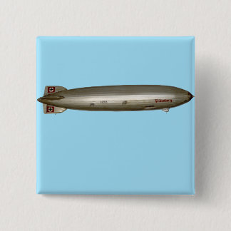 Hindenburg 2 Inch Square Button