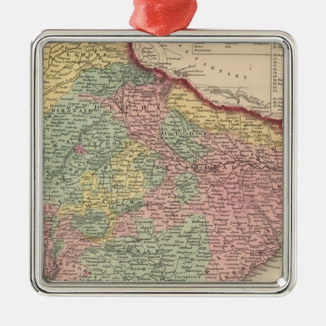 Hindoostan 2 metal ornament (Front)