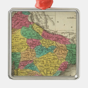 Hindoostan 3 metal ornament