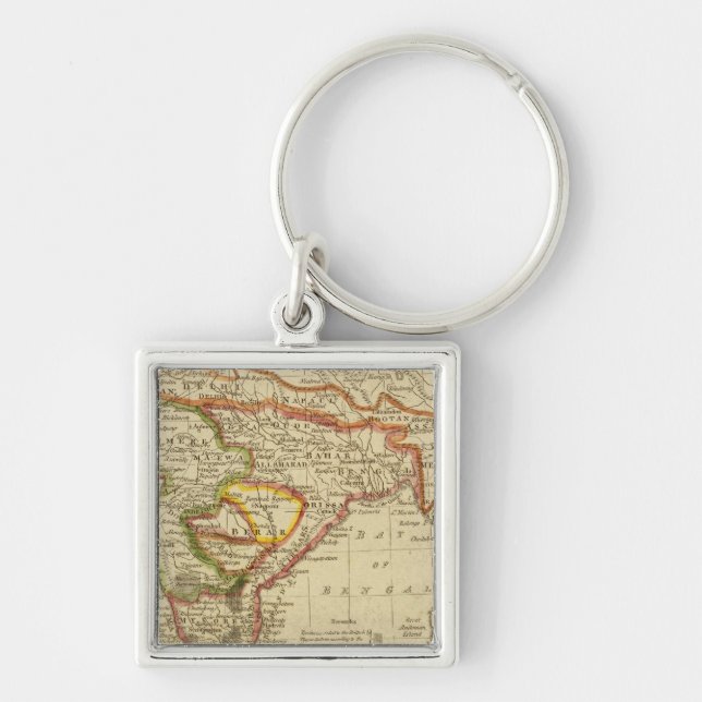 Hindoostan or India Keychain (Front)