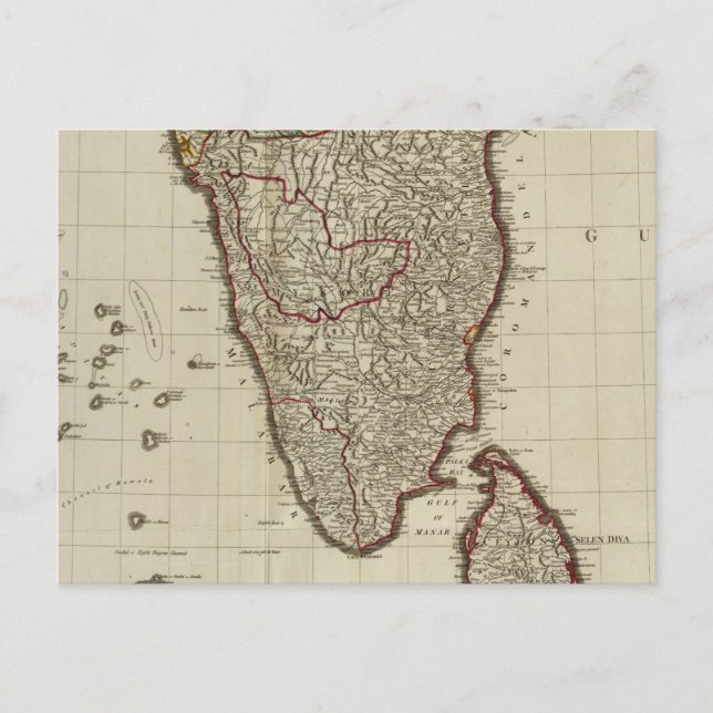 Hindoostan south postcard (Front)