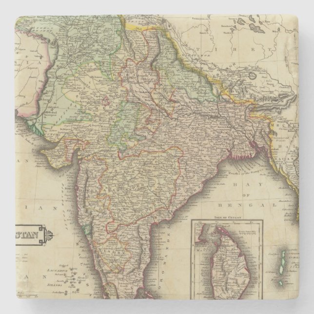 Hindostan 2 stone coaster (Front)