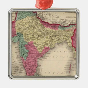 Hindostan Or British India Metal Ornament