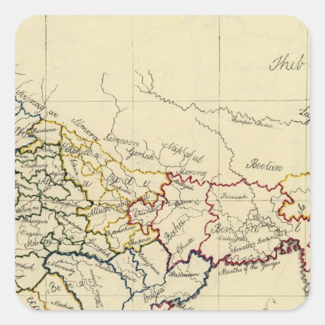 Hindostan Square Sticker (Front)