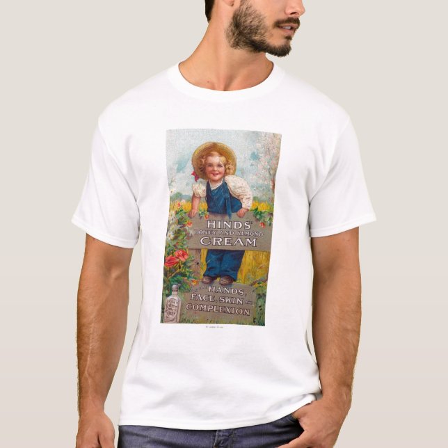 Hinds' Honey and Almond Cream Lotion T-Shirt (Front)