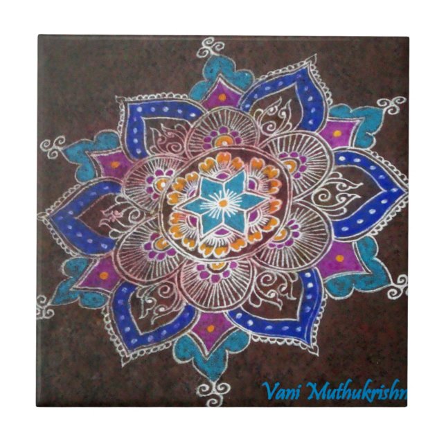 Hindu Art Tile (Front)