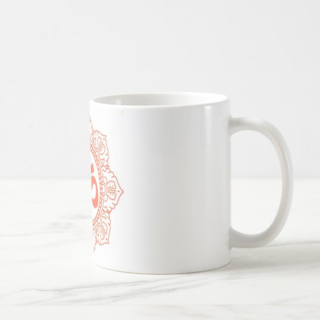 HINDU - BUDDHA SYMBOLS OM,OHM COFFEE MUG (Right)