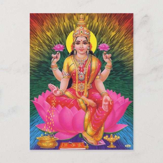 Hindu Deity Series Postcard (Front)