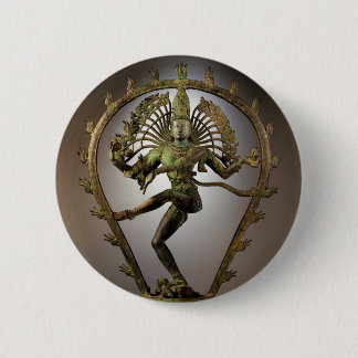 Hindu Deity Shiva Tamil the Destroyer Transformer 2 Inch Round Button