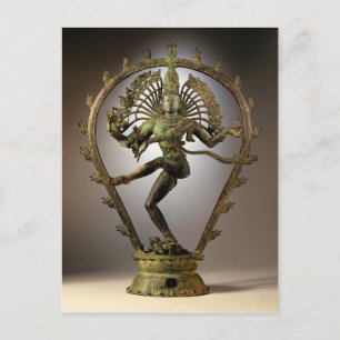 Hindu Deity Shiva Tamil the Destroyer Transformer Postcard