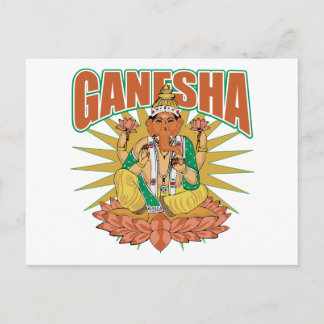 Hindu Ganesha Postcard