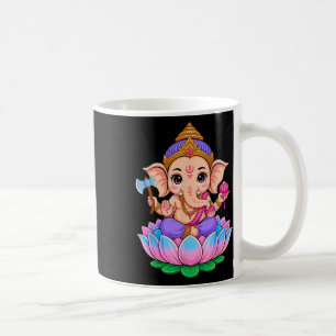 Hindu Ganesha Puja Elephant God India Meditation Y Coffee Mug