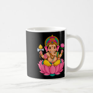 Hindu Ganesha Puja Elephant God India Meditation Y Coffee Mug