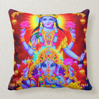hindu god throw pillow