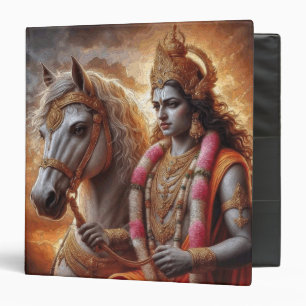 Hindu God with Horse - Binder