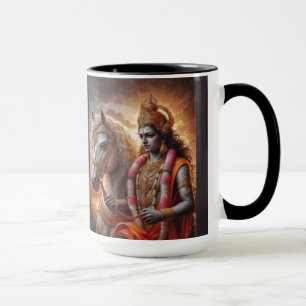 Hindu God with Horse - Mug