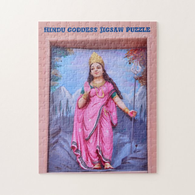 Hindu Goddess Jigsaw Puzzle (Vertical)
