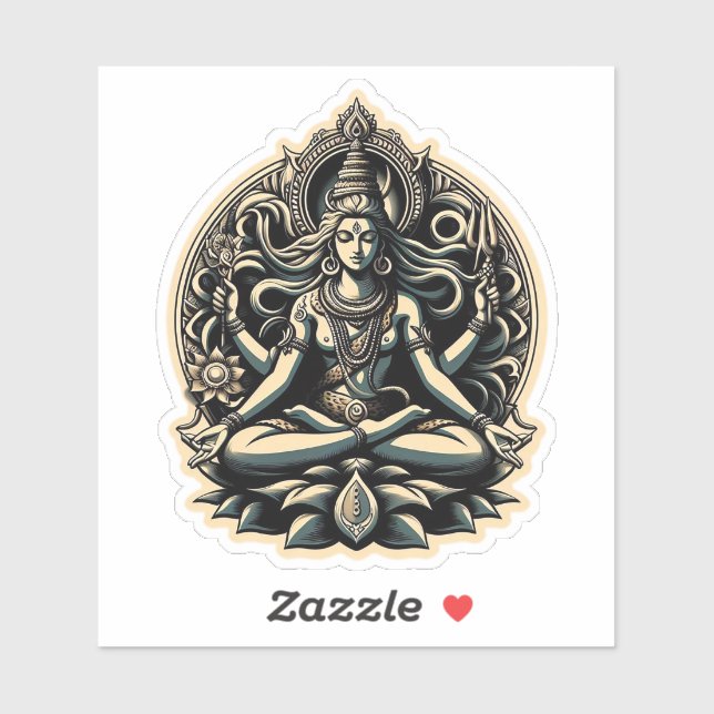 Hindu Goddess Shiva (Sheet)