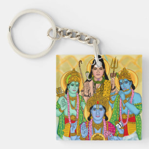 Hindu Gods Keychain