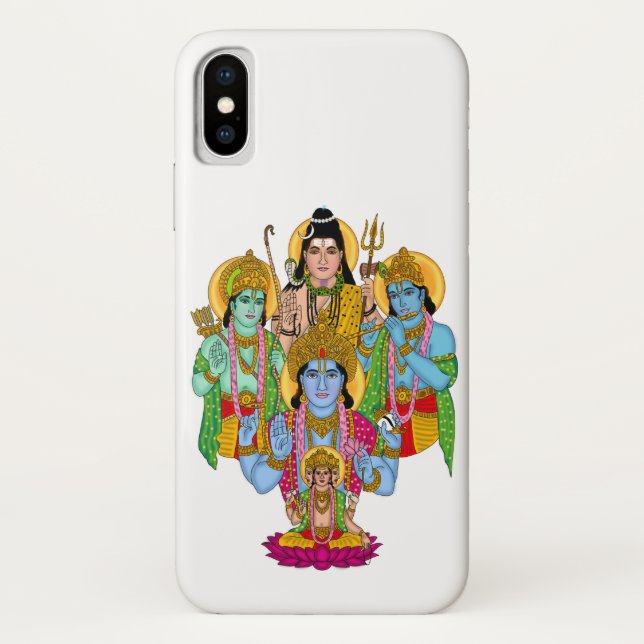 Hindu Gods Phone Cover (Back)