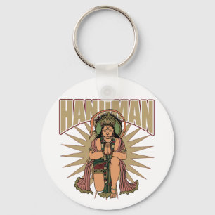 Hindu Hanuman Keychain