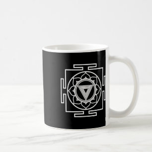 Hindu Kali Yantra Symbol Hinduism Yoga Eastern Art Coffee Mug