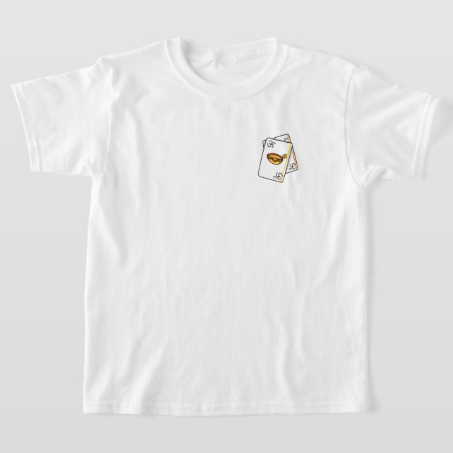 Hindu kids t-shirt Om diya Diwali festival (Laydown)