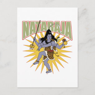 Hindu Nataraja Postcard