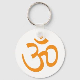 Hindu Om Keychain