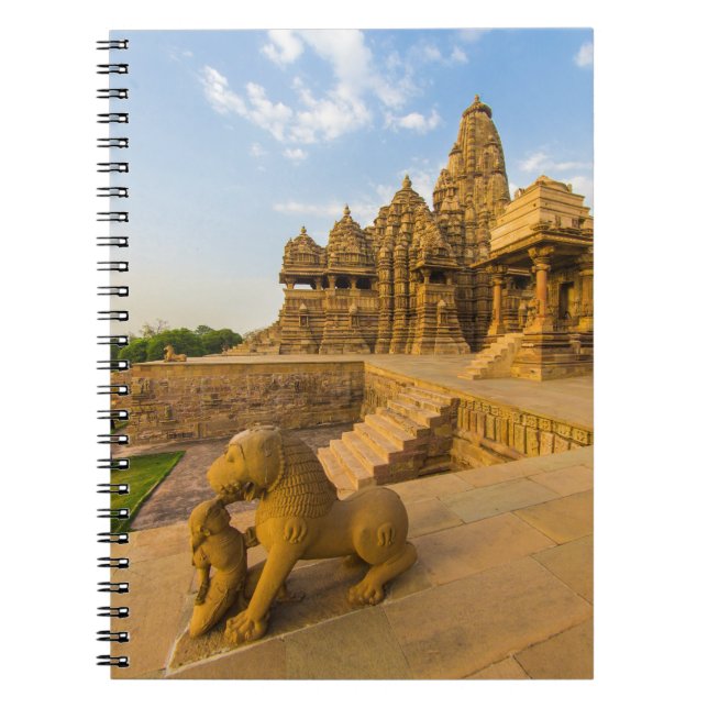 Hindu Temples at Khajuraho Notebook (Front)