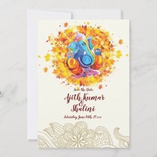 Hindu Wedding Invitation card 