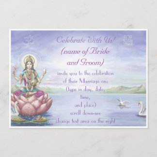 Hindu Wedding Invitations -customize