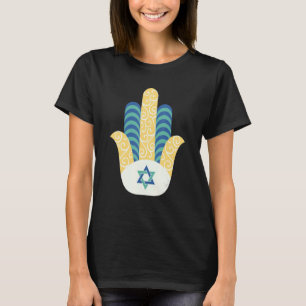 Hinduism Fatima Hamsa Hand Arabic Protect Faith T-Shirt